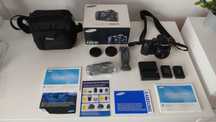 Samsung NX10 plus obiektyw 1:2 30mm cały zestaw, super stan !!!