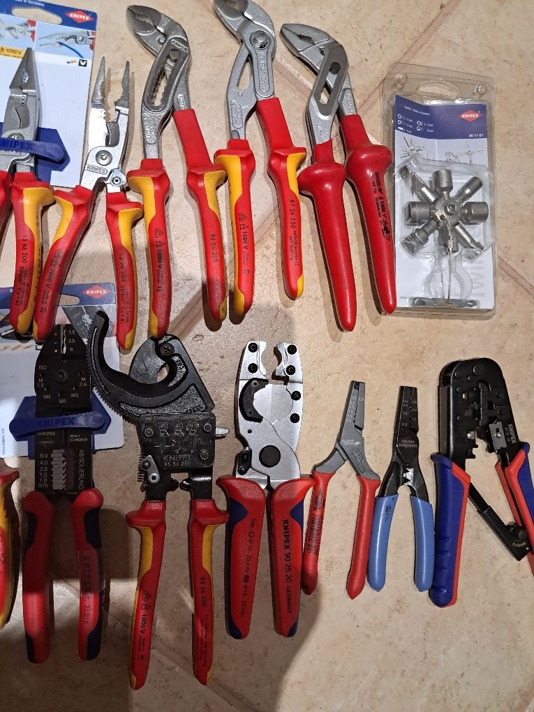 Knipex wurth wiha nws zestaw szczypce do 1000v