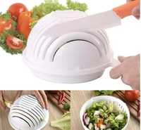 Салатниця овочерізка 2-в-1 Salad Cutter Bowl