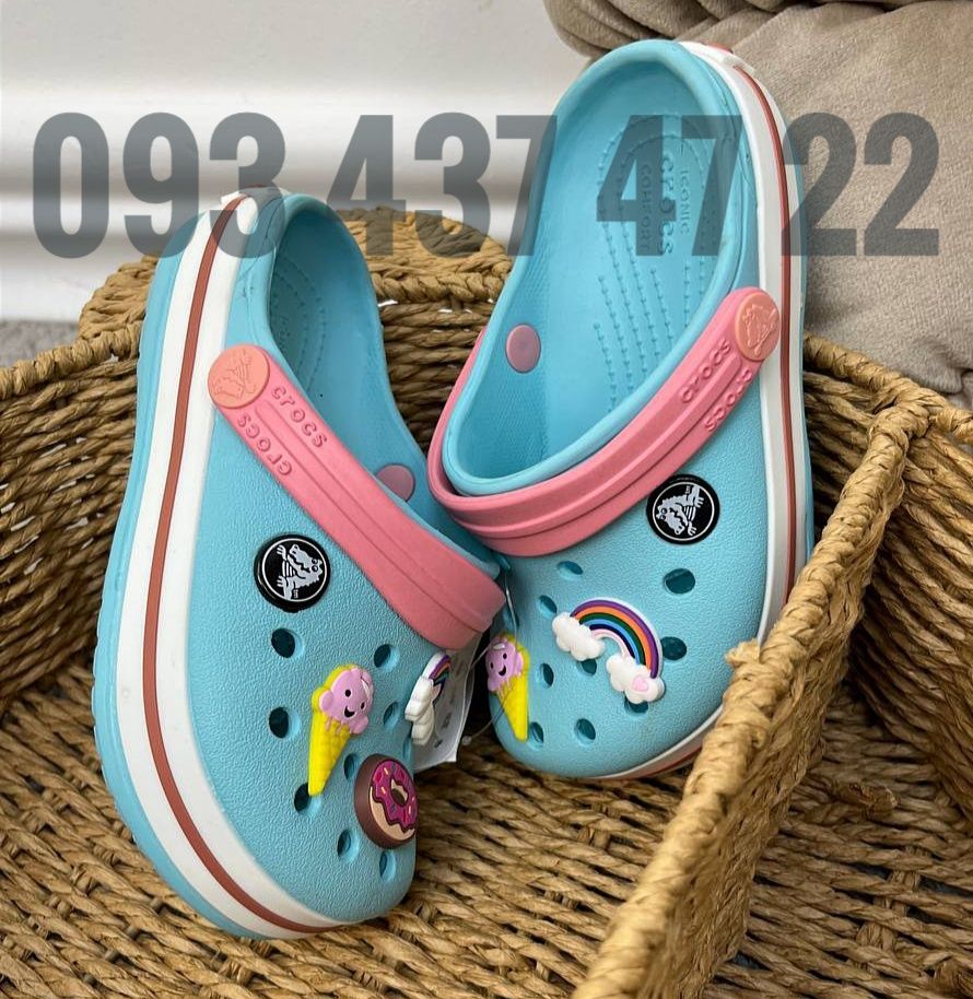 Дитячі Кроки Сабо Crocs Kids Crocband Clog Усі розміри у наявності