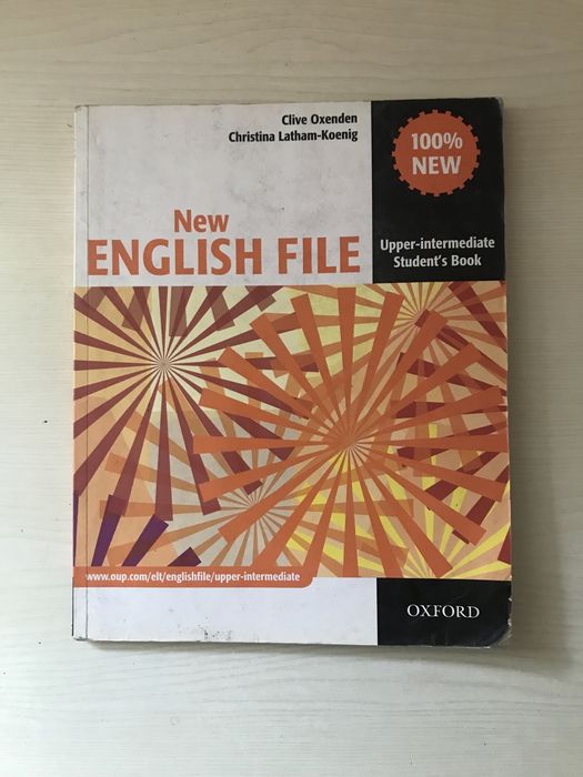 Podręcznik książka język angielski New english file upper intermediate