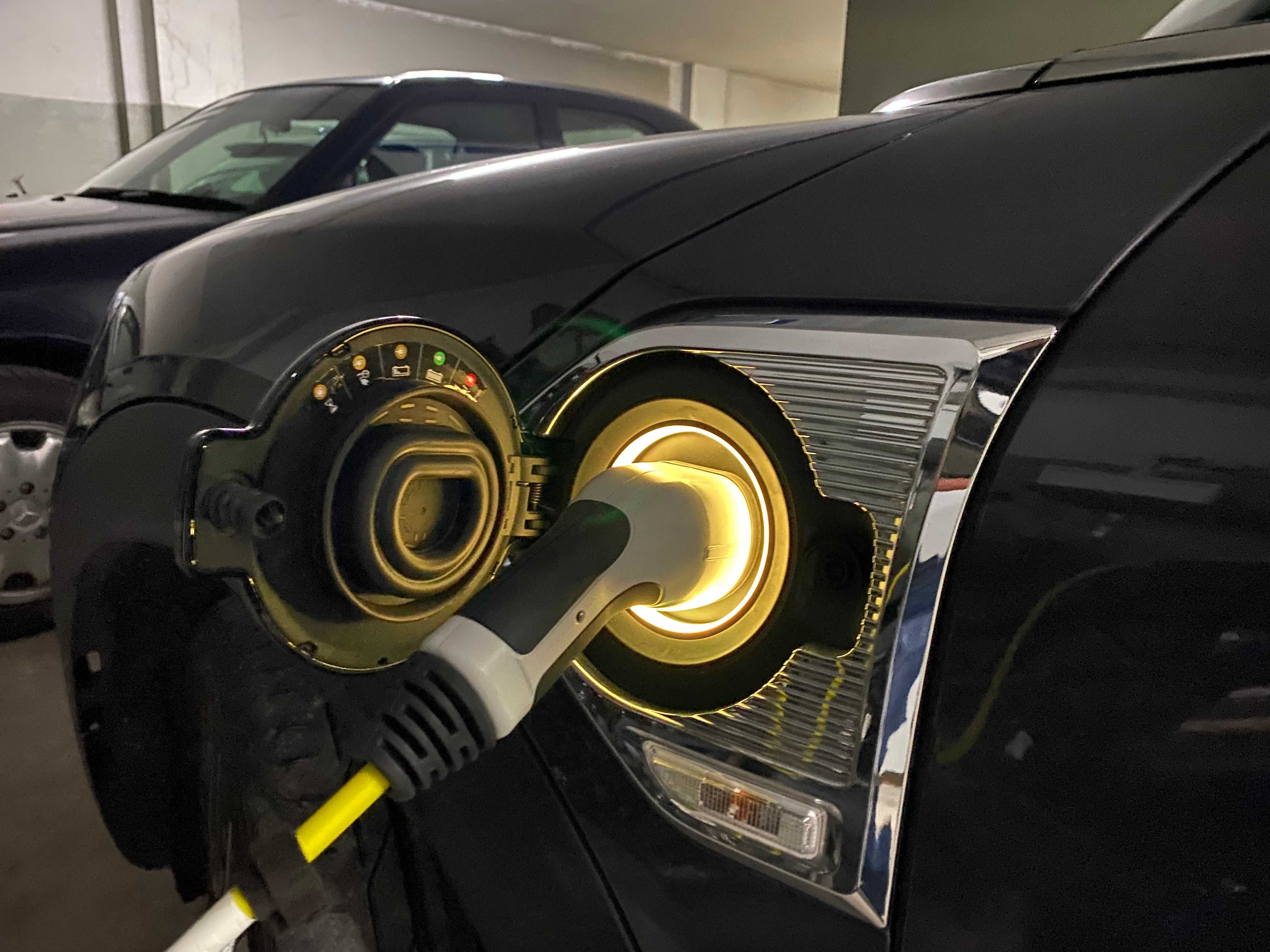 carregamentos de veículos elétricos