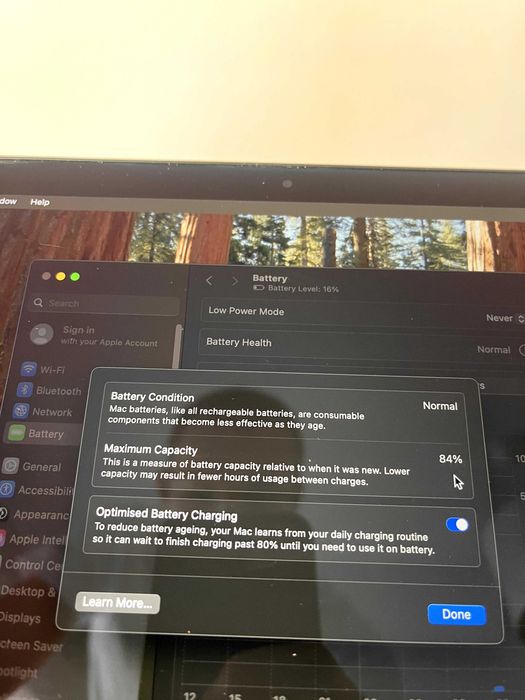 Apple MacBook Pro 13" (2020, M1) – 256GB SSD, 8GB RAM, 84% battery