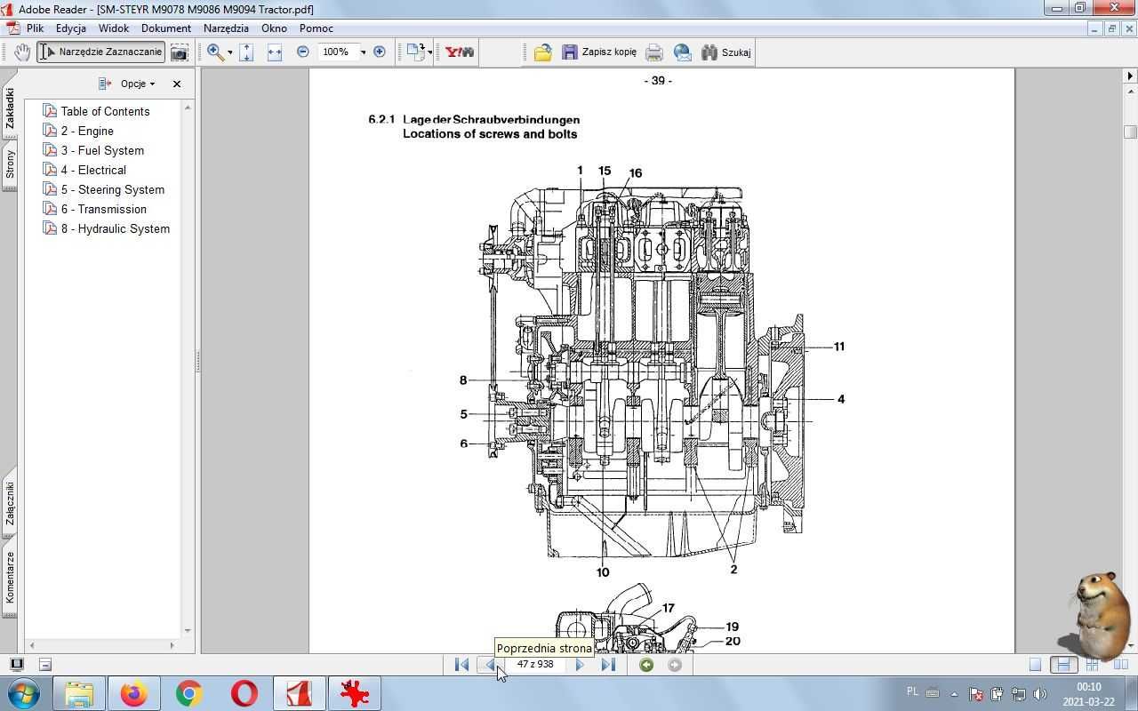 Instrukcja napraw Case CS78 CS86 CS94