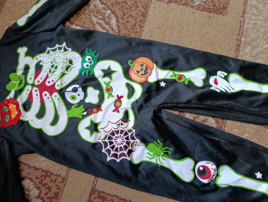 Карнавальний костюм скелет на Хеллоуїн Helloween 92/98