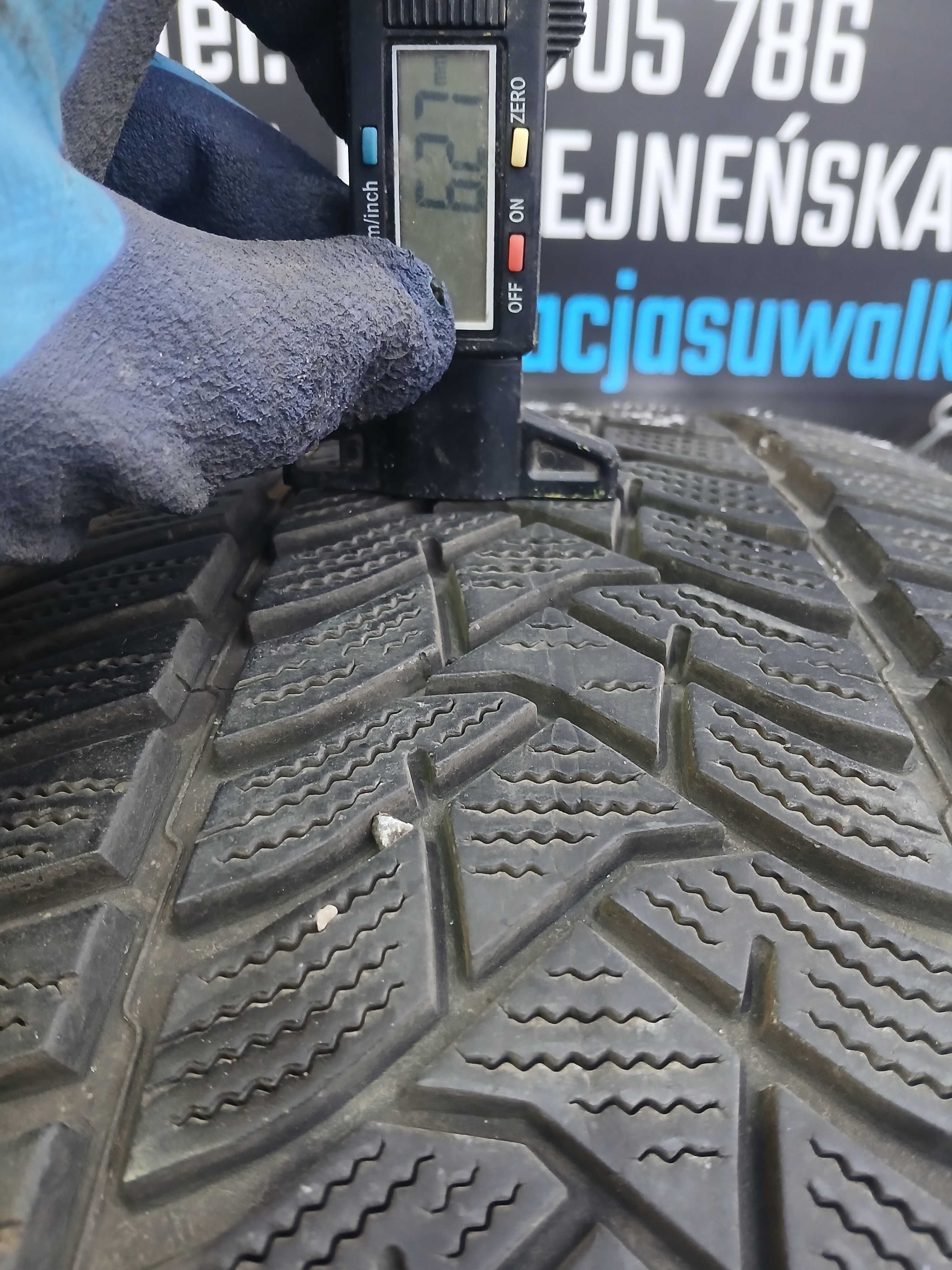 2x używane opony zimowe 225/50 R17 Dunlop Montaż Gwarancja
