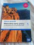 Oblicza geografii 1, karty pracy
