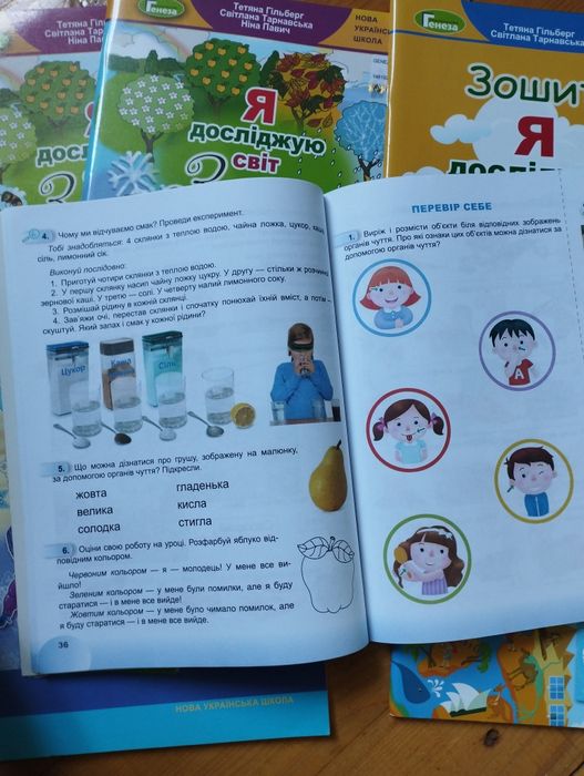 Робочий зошит Я досліджую світ, Гільберг