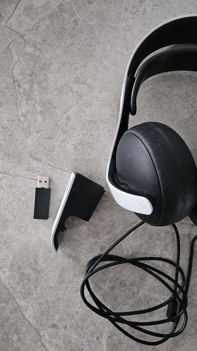 Słuchawki bezprzewodowe z mikrofonem Sony PULSE Elite Nauszne Biało-cz