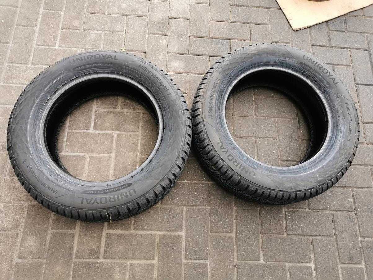 215/60 99V R16 UNIROYAL AllSeason 2025r NOWE 8mm Całoroczne Opony 2szt