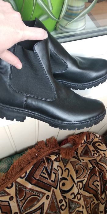Ботинки (Челсі) р.40 чорні.