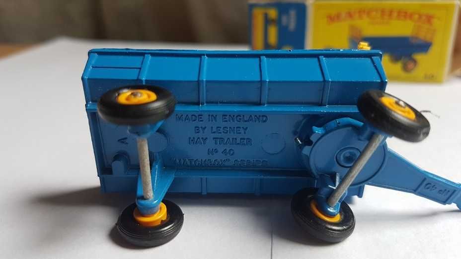 Matchbox Lesney Series HAY TRAILER Unikat