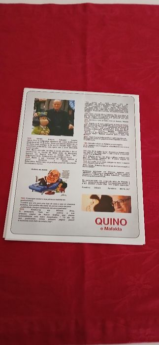 Folheto Mafalda - 50 anos