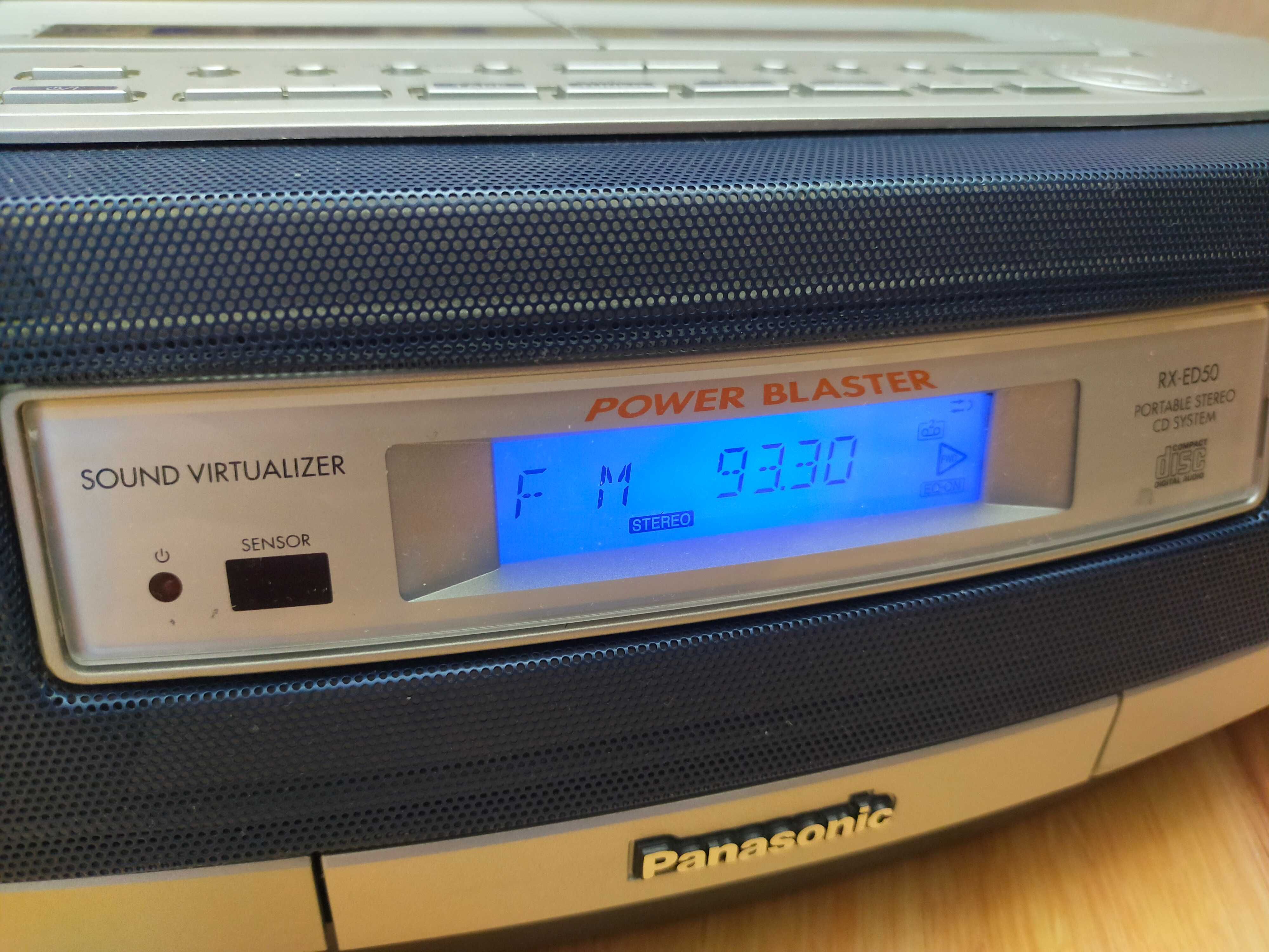 Panasonic RX-ED50 Radiomagnetofon z CD Super stan Jak nowy Instrukcja