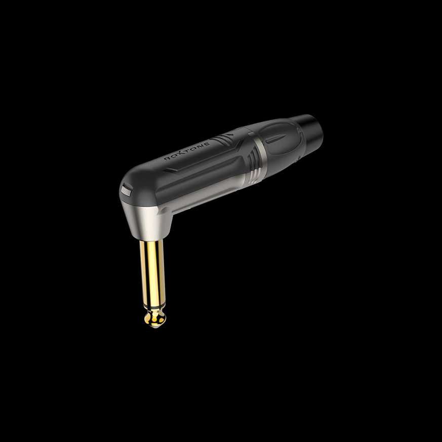 Kabel gitarowy w oplocie 5m Jack-Jack kątowy Roxtone TGJJ310L5 No.11