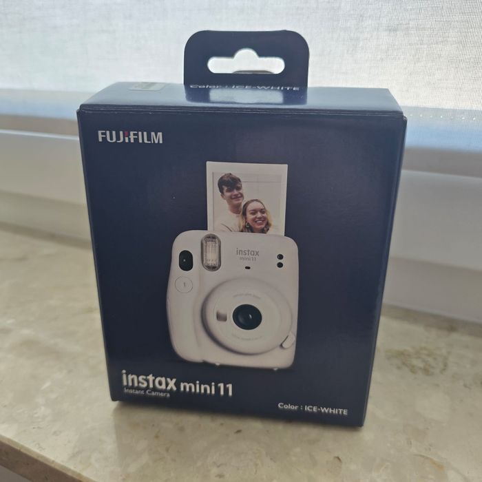 Fujifilm Instax Mini – Ice White – NOWY – Idealny na prezent!
