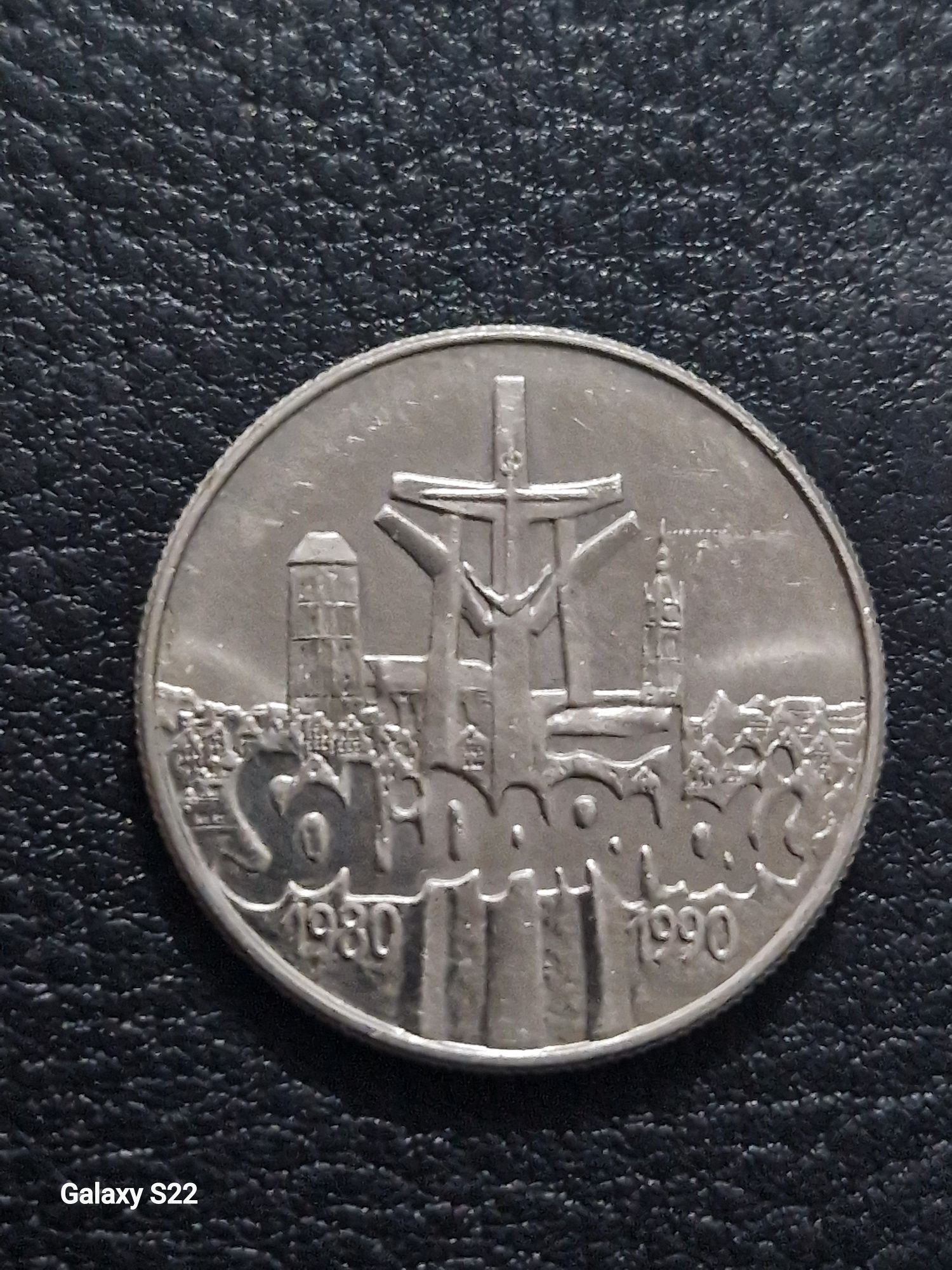 Moneta Solidarność 1990r nominał 10000zł