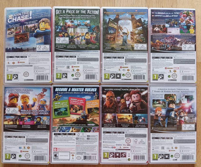 Gry z serii Lego na konsolę Nintendo Switch