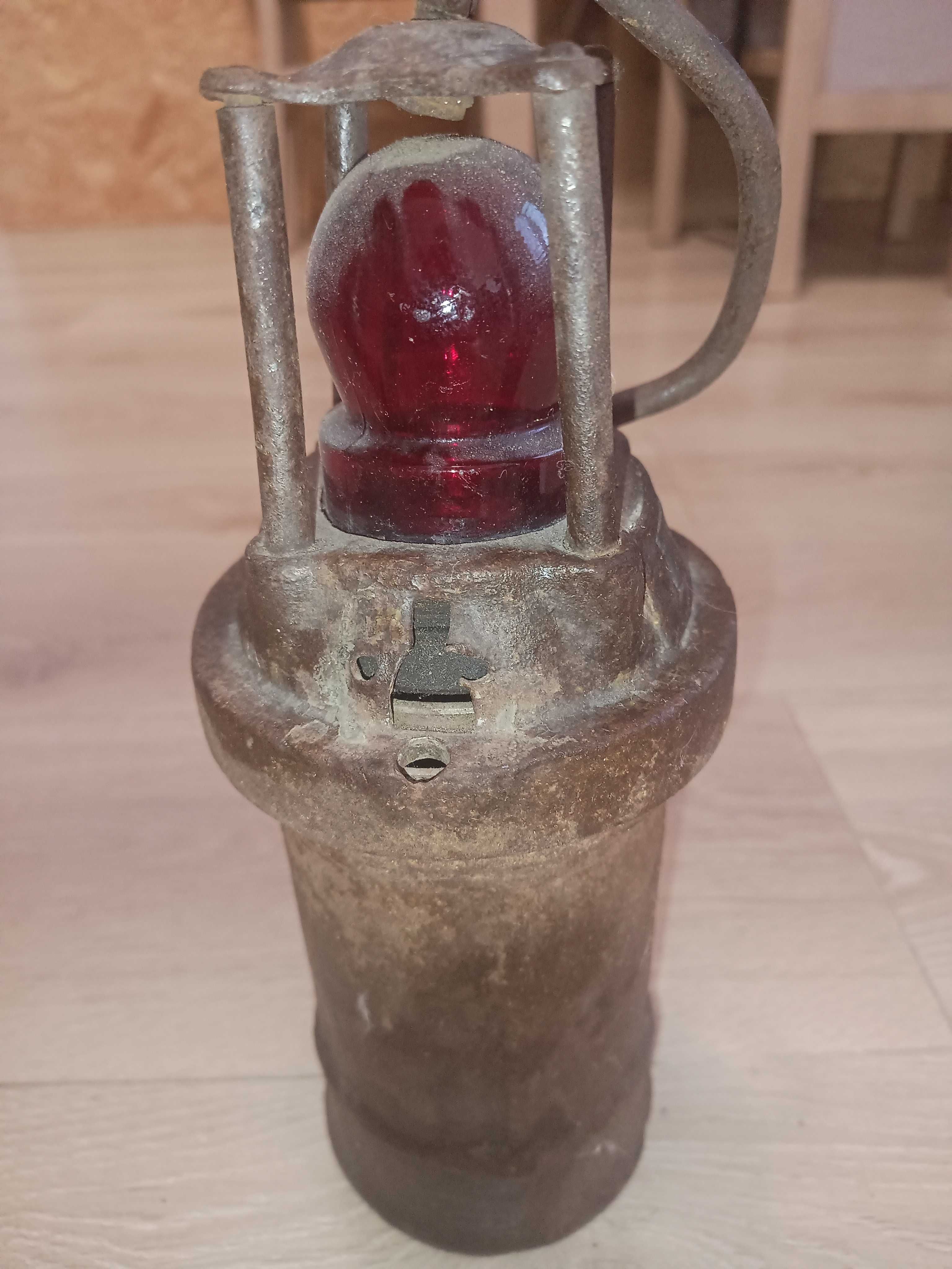 Stara lampa górnicza
