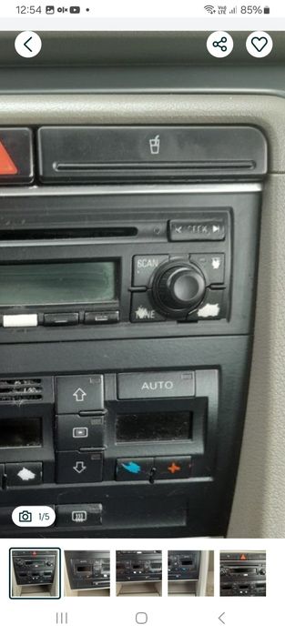 Radio Audi concert audi a4 b6, b7