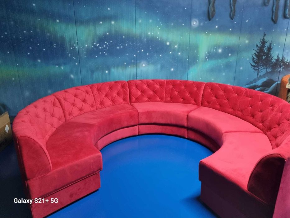 Kanapa Barowa Loża Okrągła Sofa - PRODUCENT - 20 LAT DOŚWIADCZENIA!