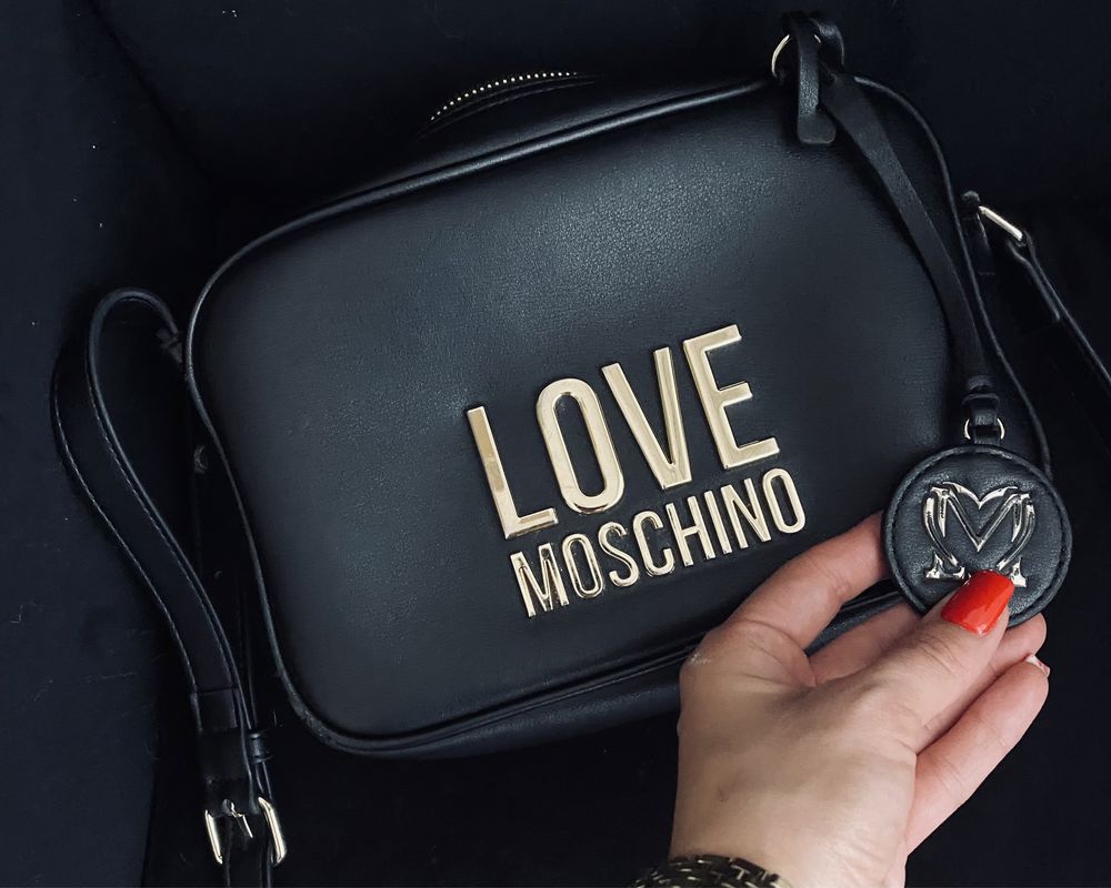 Love moschino torebka torba listonoszka