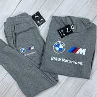 США! PUMA BMW M Motosport S-L Оригінал Спортивний костюм. Худі Штани