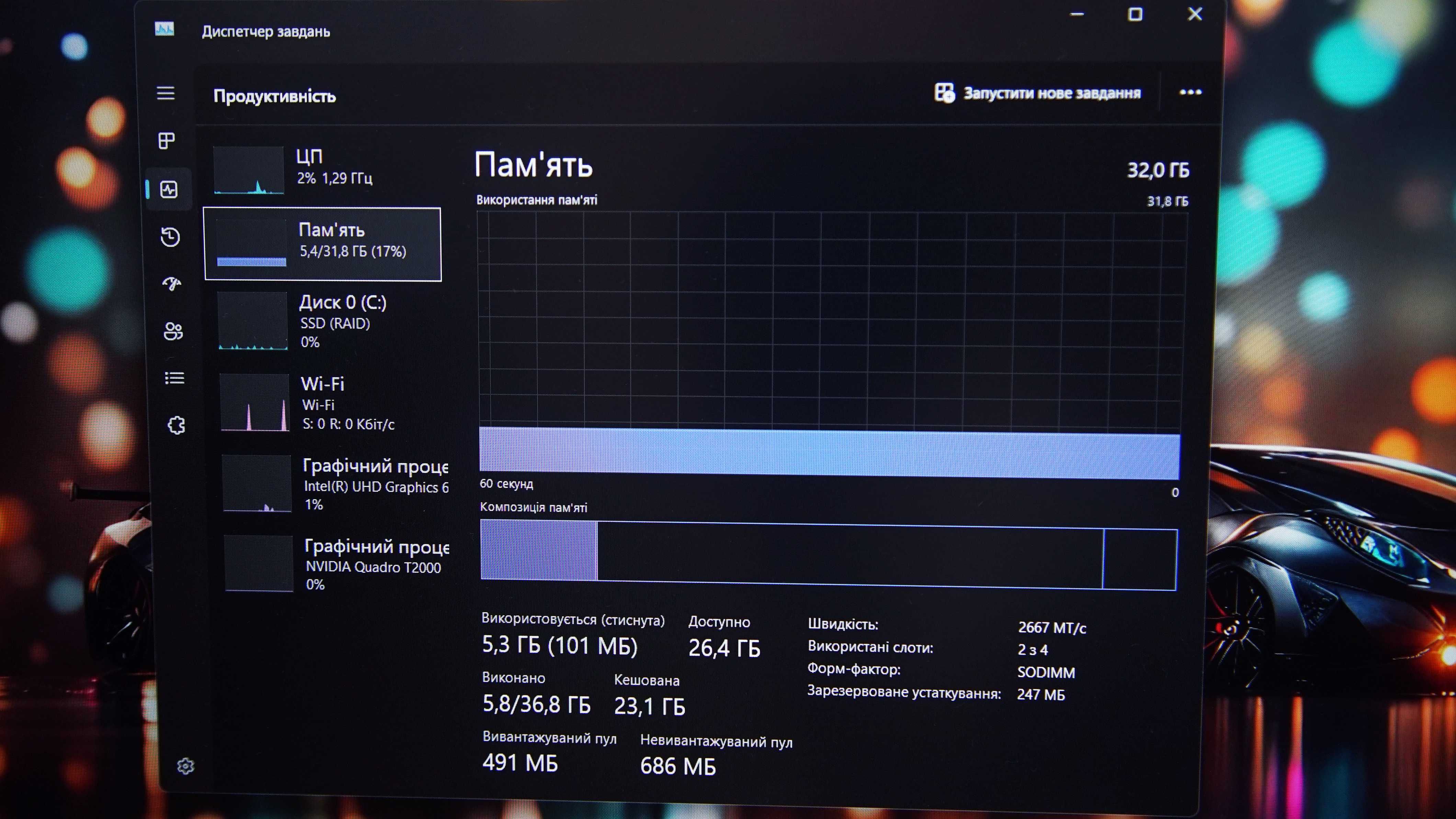 Потужний Dell 9gen.\ 32gb \ 512gb SSD \ nVidia Quadro T2000 Підсвітка