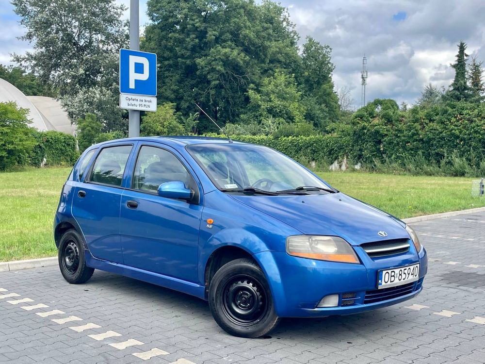 Daewoo Kalos 1.4b // Dobry Stan // 2kpl kol // Nowy olej // Gwarancja