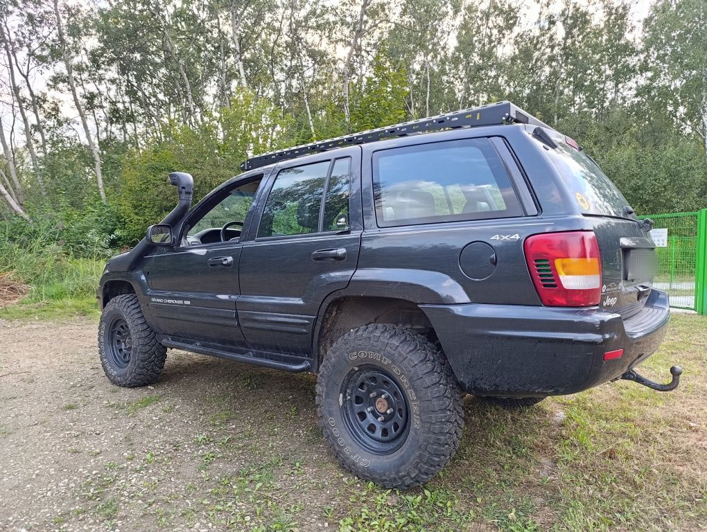 Jeep Grand Cherokee 4.0 LPG off road  MT 32cale bagażnik płyta wyciąga