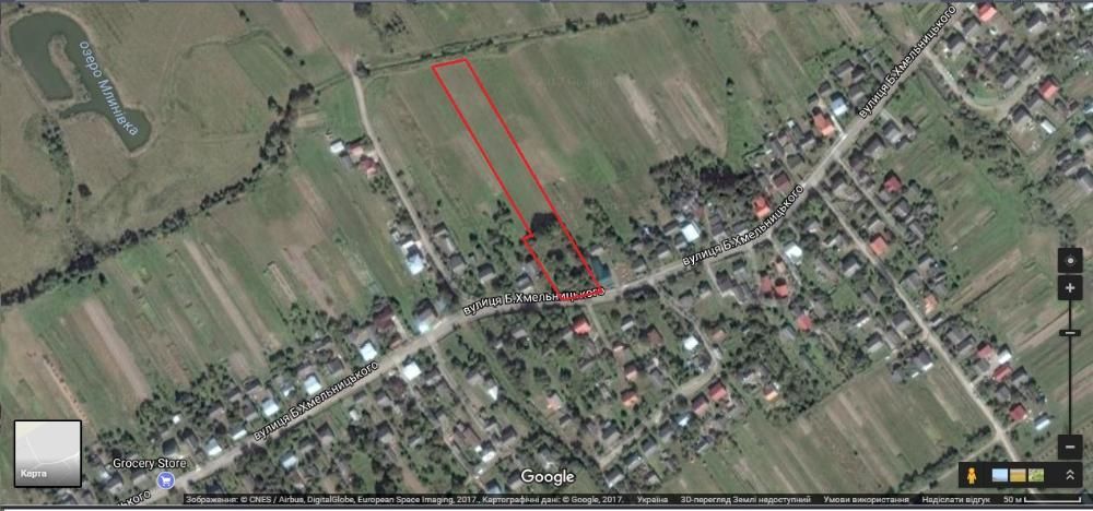 Земельна ділянка під особистий будикок 60 соток Дашава