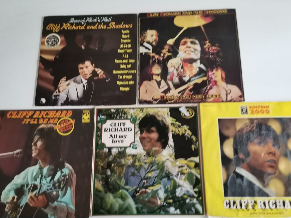 CLIFF RICHARD &  THE SHADOWS: 43 Álbuns {Discos de Vinil}