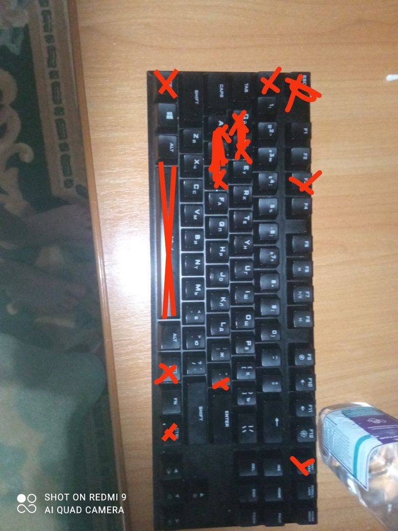 Продам кейкапи hyperx alloy fps pro