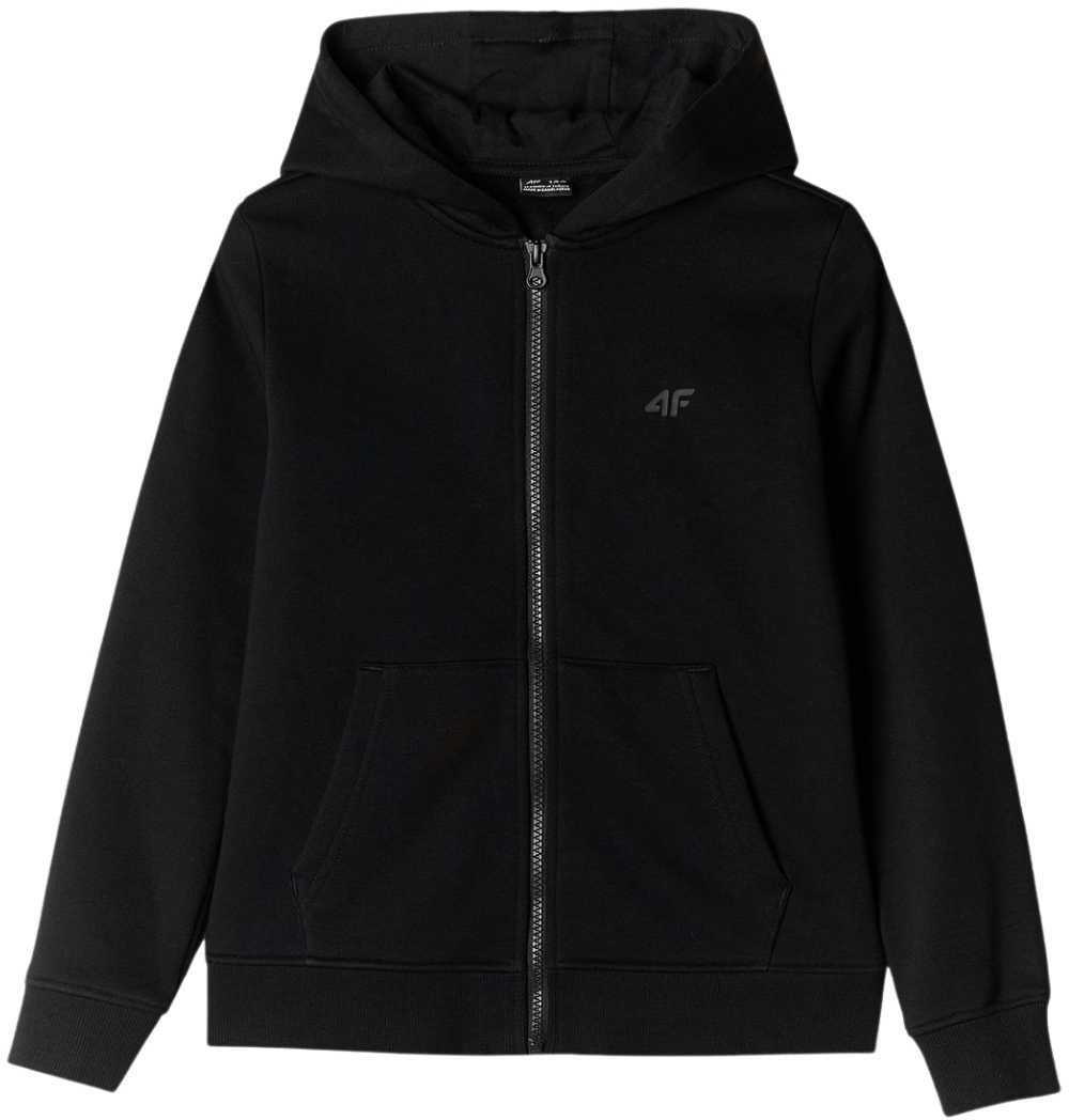 Bluza 4F rozpinana z kapturem dziewczęca sportowa wygodna r. 134