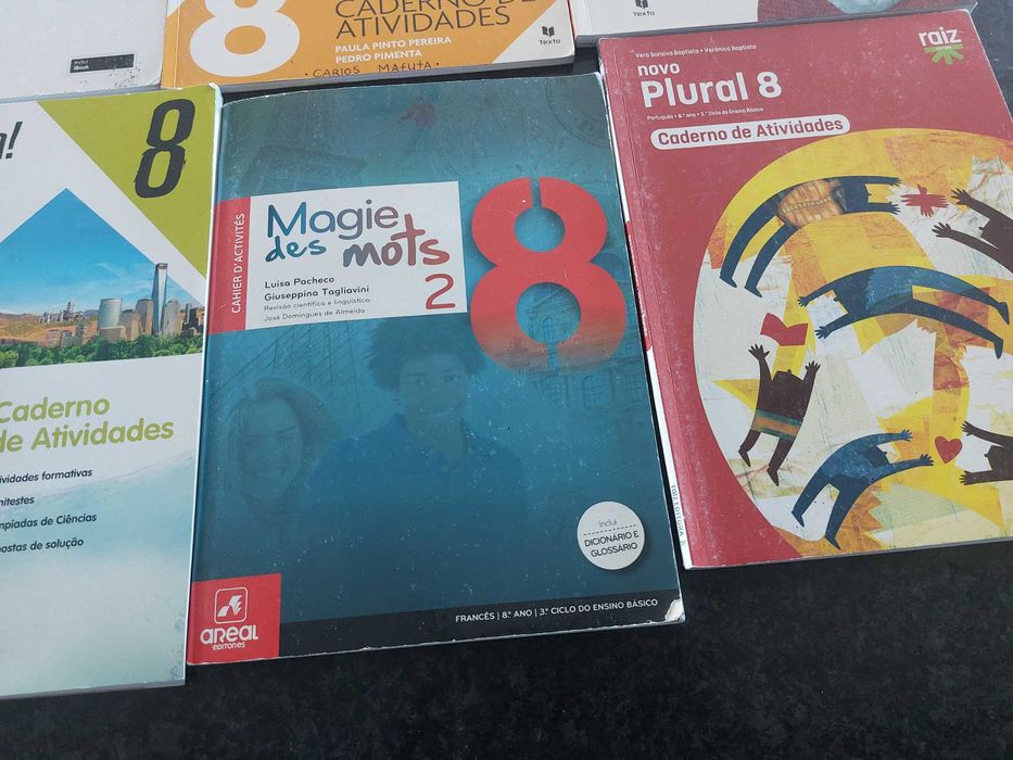 Cadernos de atividade 8ano