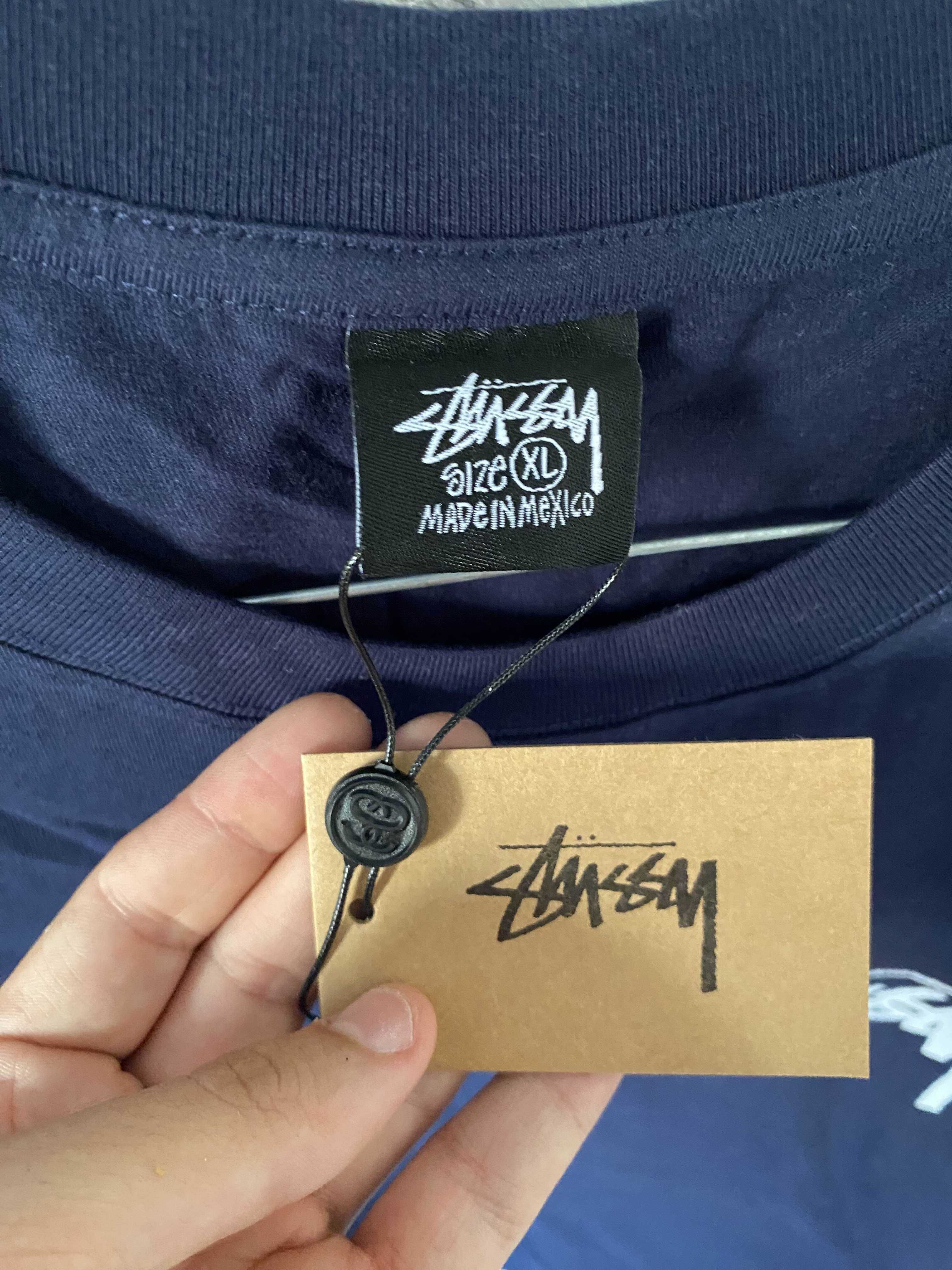 Stüssy Dice Tee Navy | XL | Pigment Dye Classic