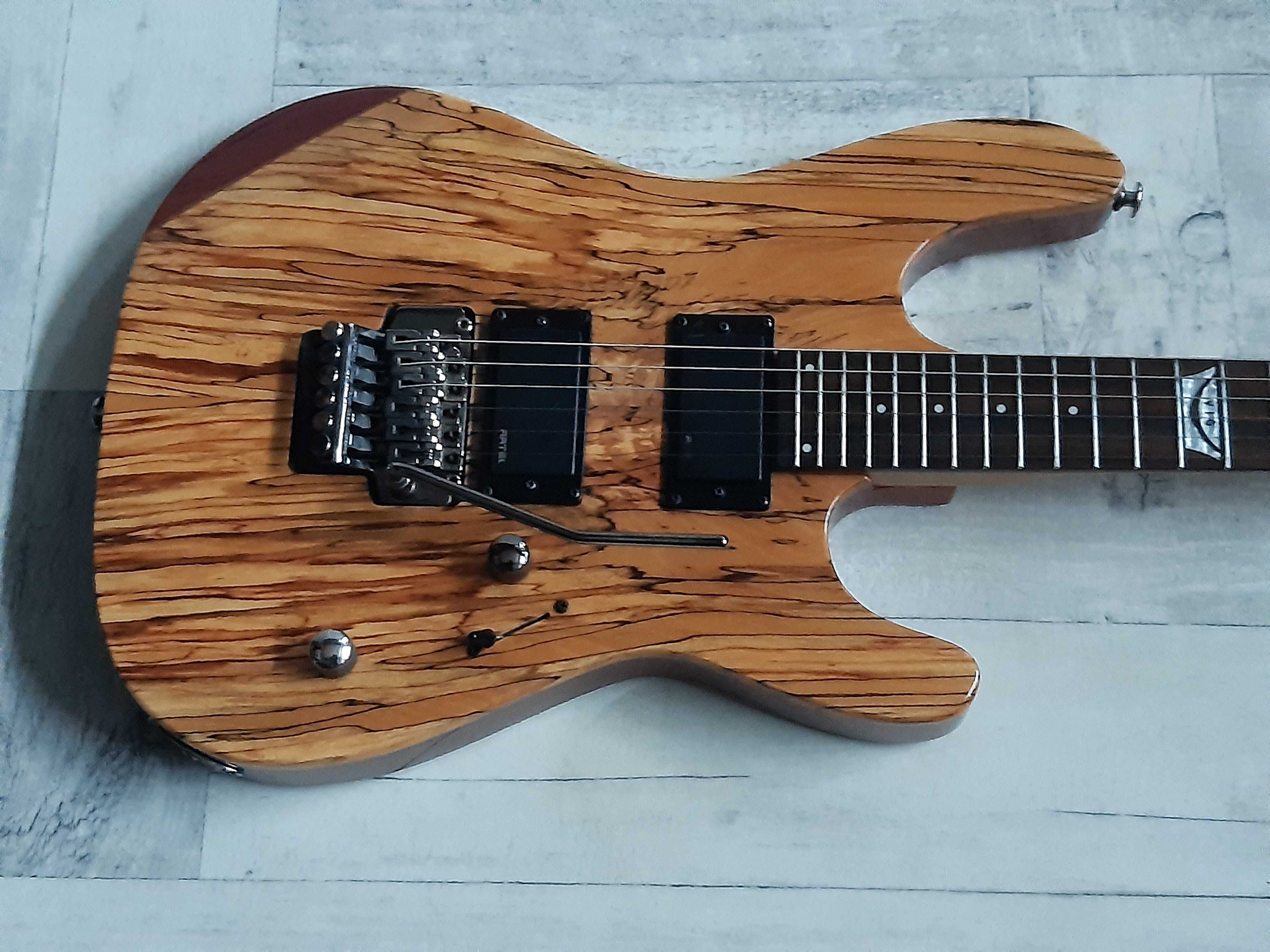 Piękna Gitara-VIG Select Screech-Spalted Maple-Alnico- wysyłka-zamiana