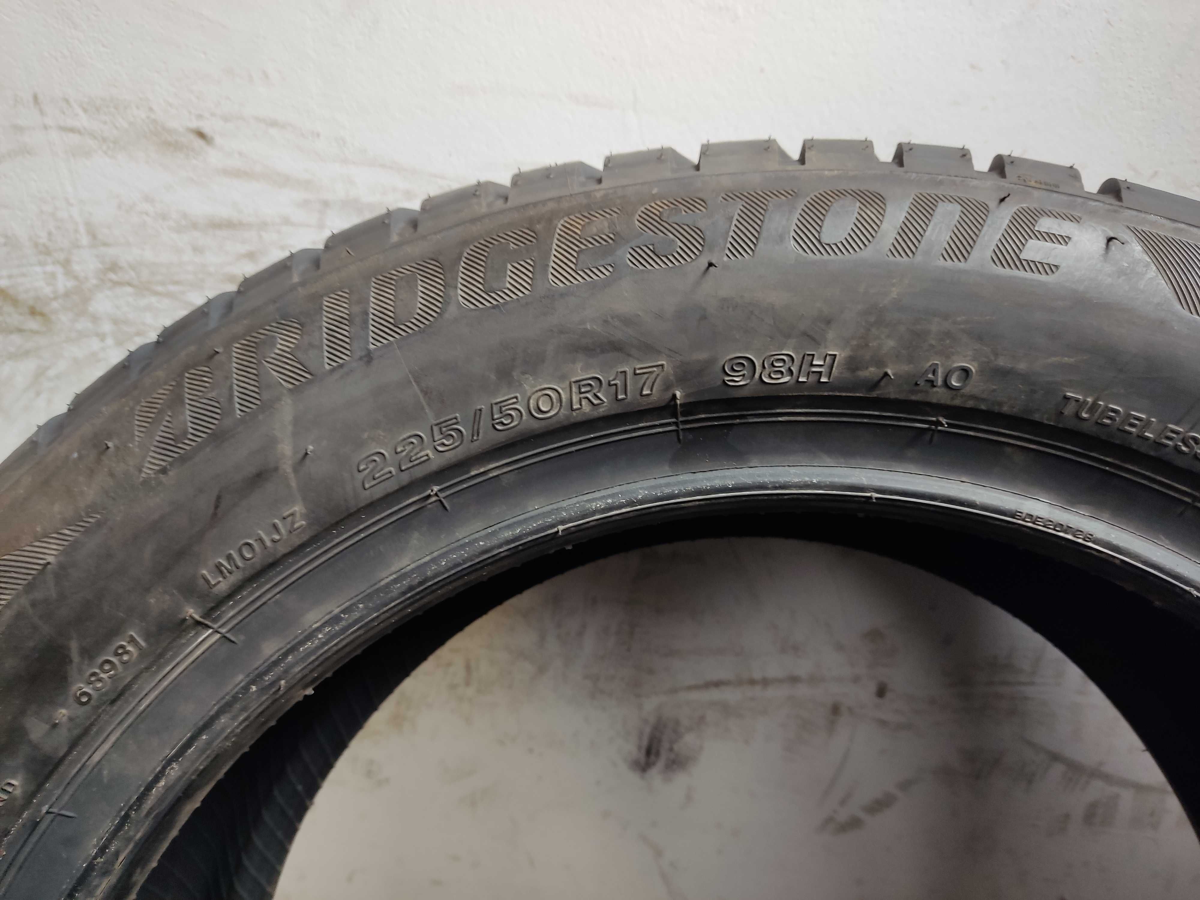 1x225/50R17 Bridgestone Blizzak LM001, NOWA, 2018 rok