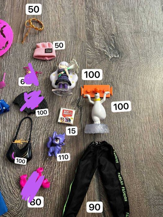 Мішель Ренбоу хай ( rainbow high) та аксесуари від Монстер хай