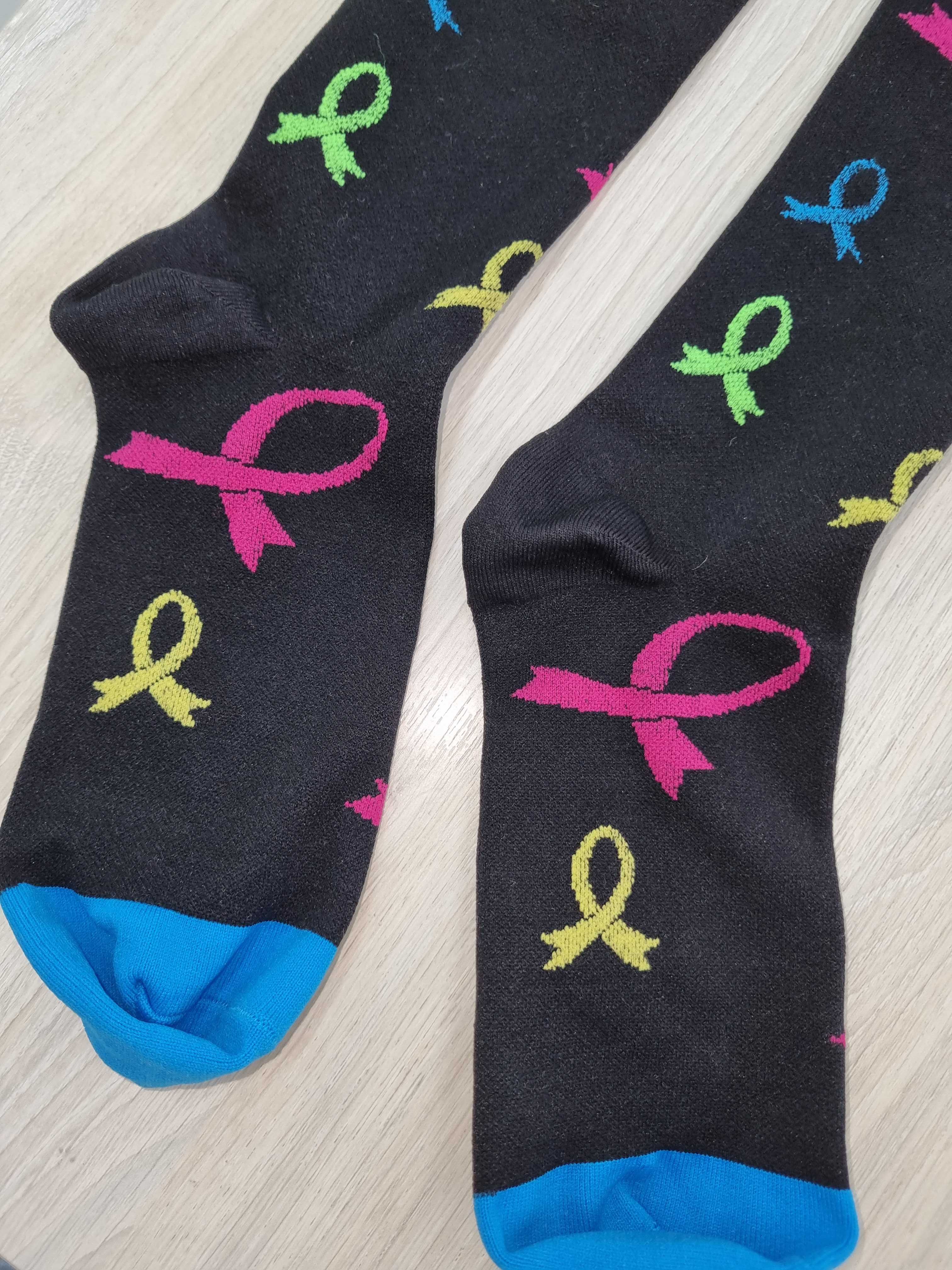Компресійні гольфи,шкарпетки кольорові до колін (knee-high socks)