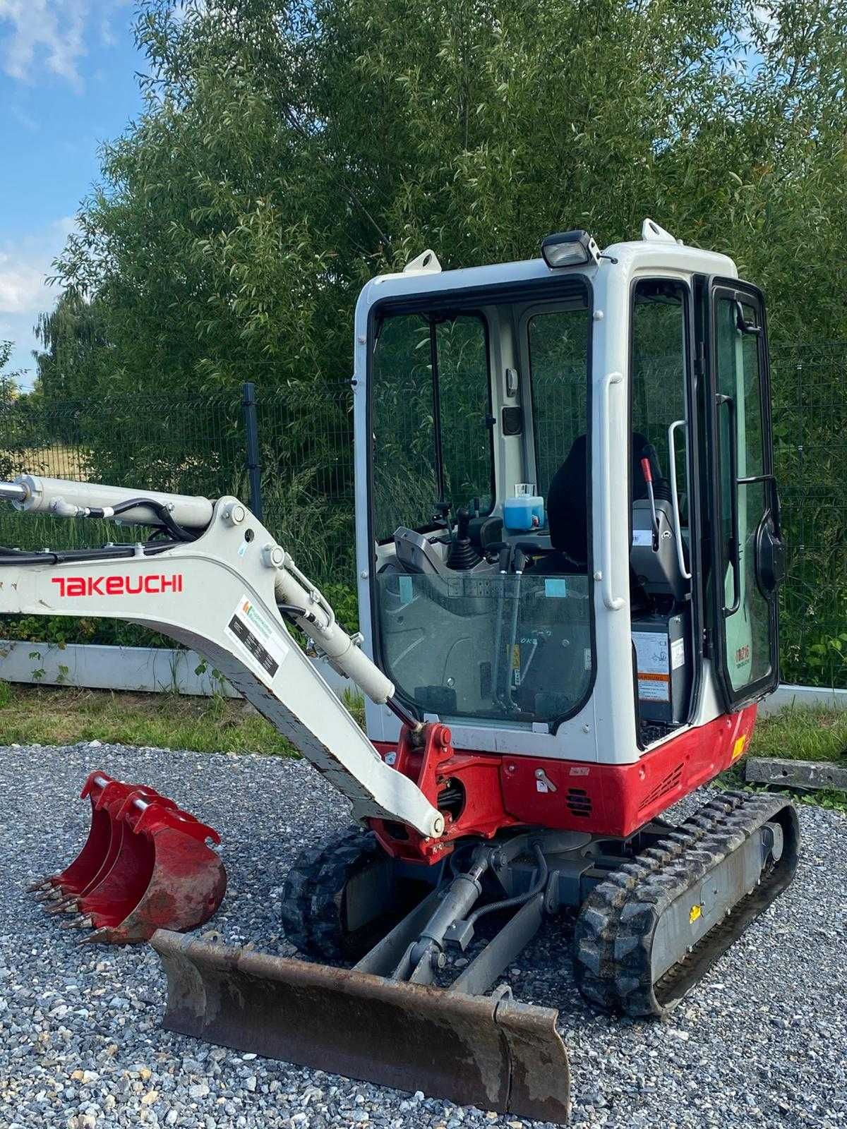 minikoparka Takeuchi TB216