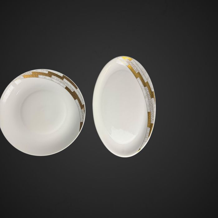 Serwis obiadowy Bohemia Carlsbad art-deco na 12 osób B5/022212