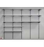 Regał półki Szafa modułowa, system INTeGRI, metalowa, loft, garaż