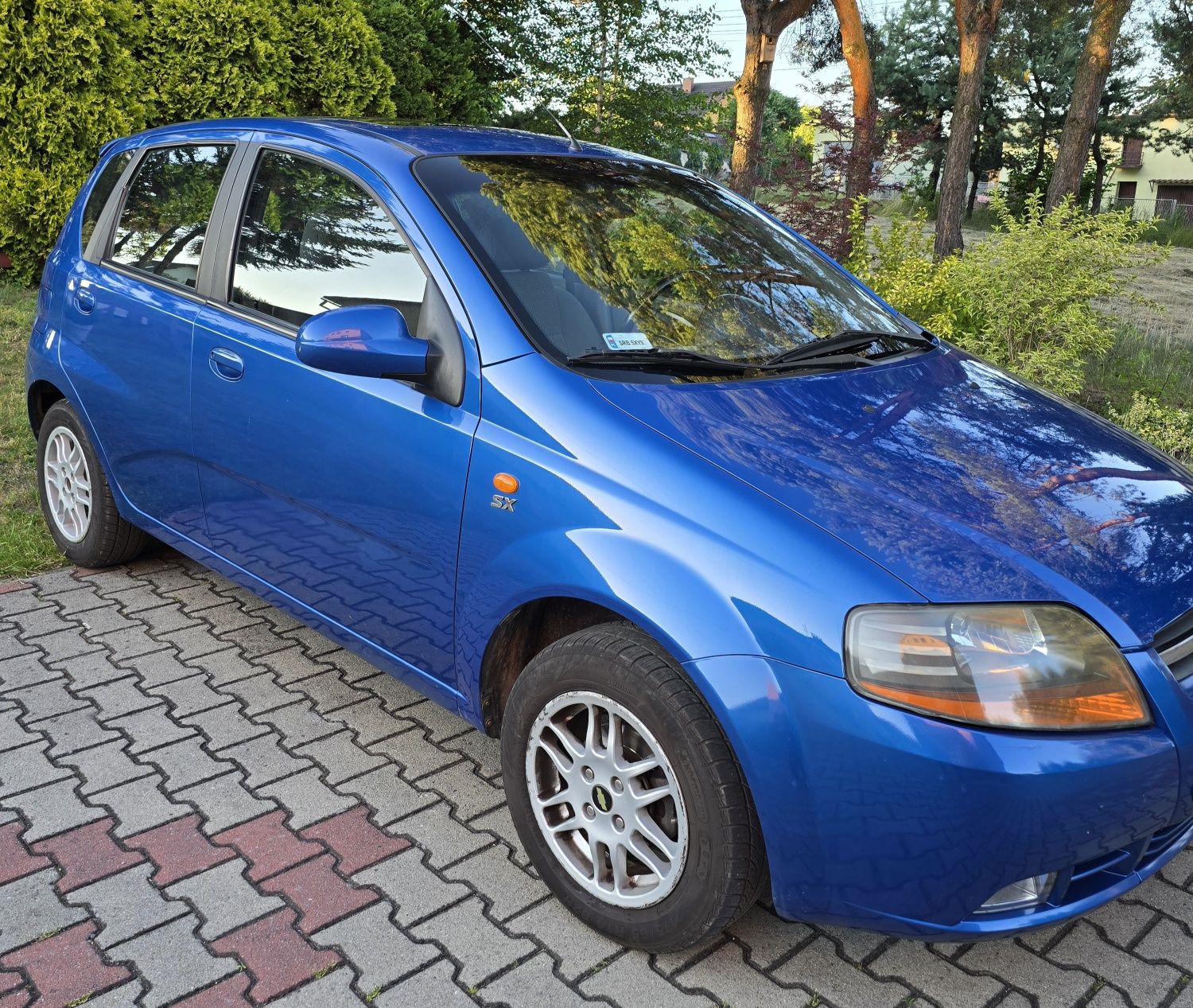 Samochód chevrolet kalos