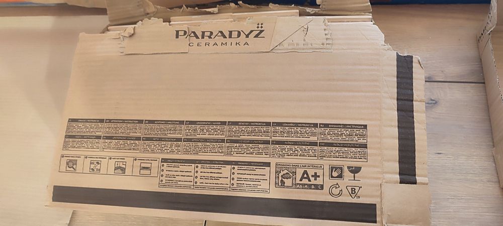 Kafelki Paradyż 9,8x9,8