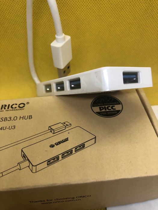 USB 3.0 хаб ORICO HS4U-U3 (4 порта)