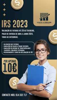 Preenchimento IRS 2023