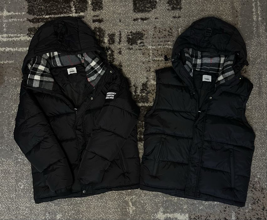 Новий пуховик Burberry