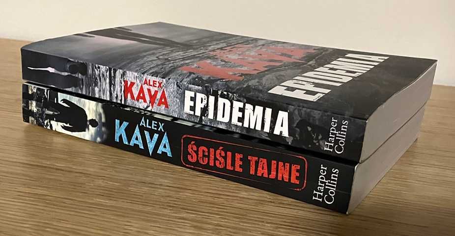 Alex Kava  "Epidemia" + "Ściśle tajne" + GRATIS