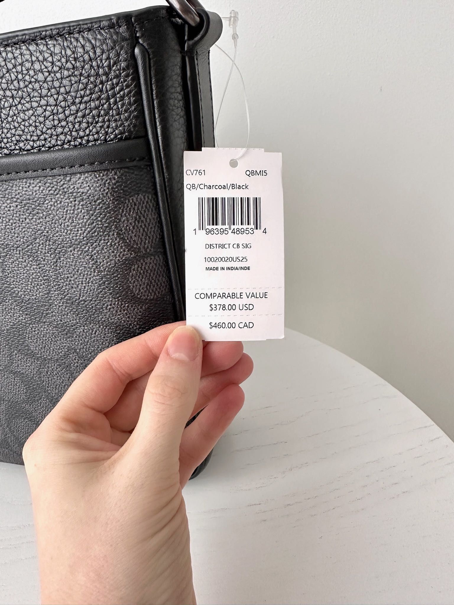 COACH District Bag мужская сумка на подарок чоловіча сумочка оригінал
